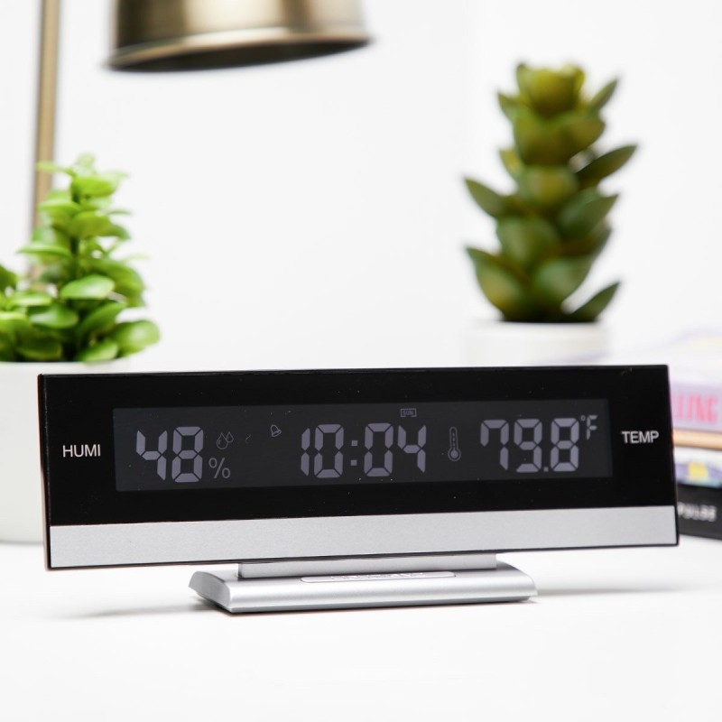 Digital Alarm Clock with Room Climate - 1