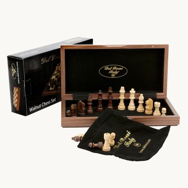 Dal Rossi 30cm Foldable Wooden Chess Set - 2