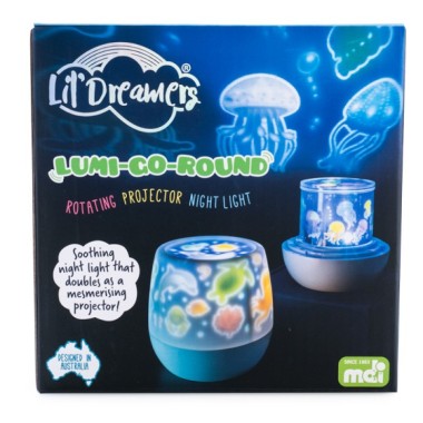 Lil Dreamers Lumi-Go-Round Ocean Rotating Projector Light - 5