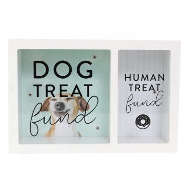 Dog Treat Fund, Human Treat Fund Money Box - 1
