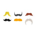 Gentlemen Moustache Drink Markers - Set of 6 - 3
