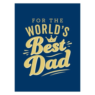 For The World's Best Dad Book - 1