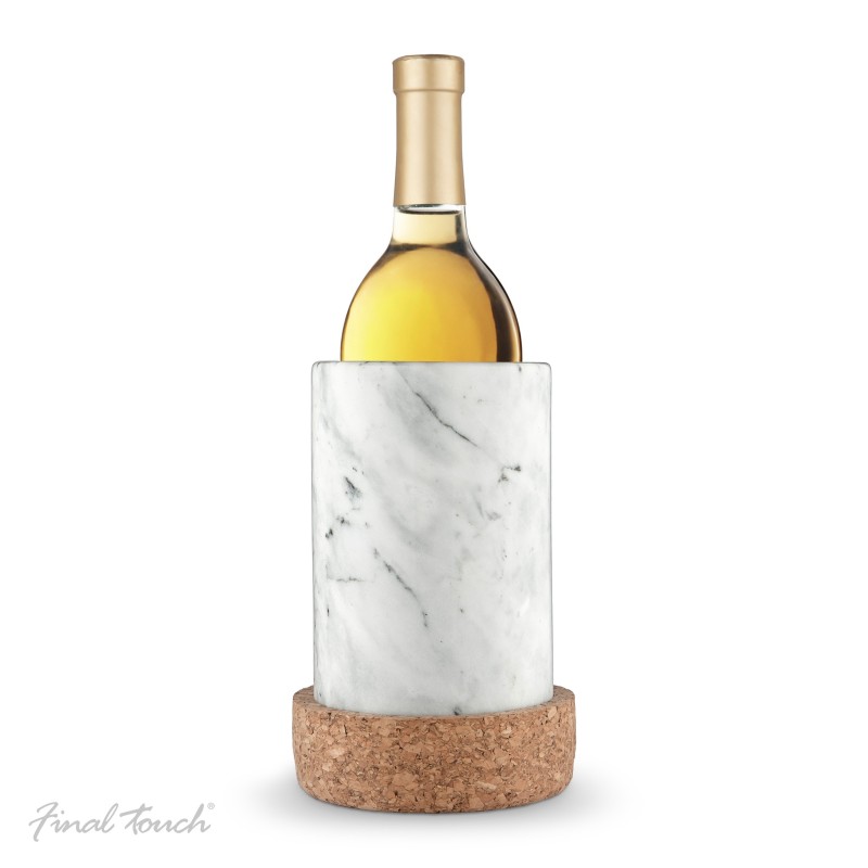 Marble & Cork Wine Chiller by Final Touch - 1