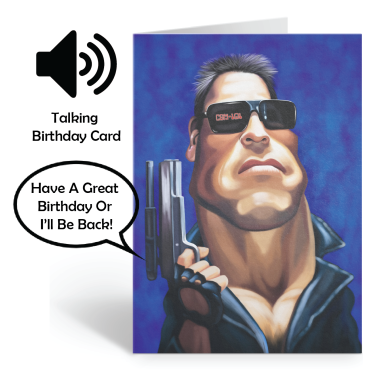The Terminator Birthday Sound Card by Loudmouth - 1