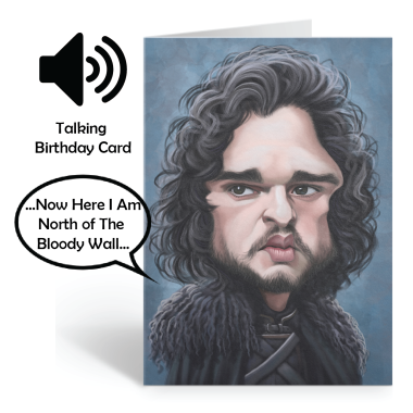 Jon Snow Birthday Sound Card by Loudmouth - 1