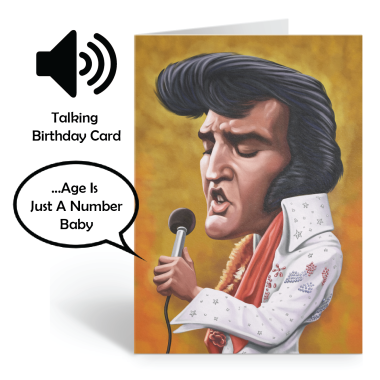 Elvis Presley Birthday Sound Card by Loudmouth - 1