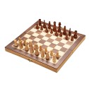 Foldable Wooden French Cut Chess Set - 30cm - 4