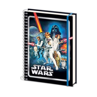 Star Wars Classic - A New Hope A4 Notebook - 1