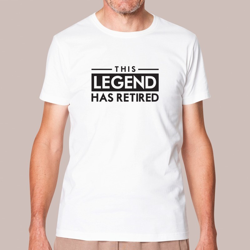 This Legend Has Retired T-Shirt - 1