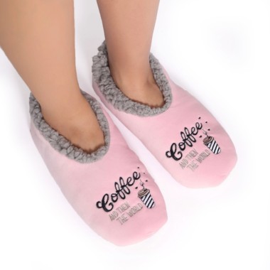 SnuggUps Coffee First Women's Duo Slippers - 2