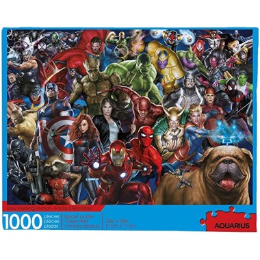 Marvel Cast Gallery 1000 Piece Jigsaw Puzzle - 2