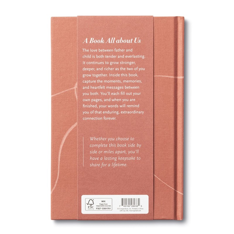 You And Me, Dad Fill-In Keepsake Book - 2