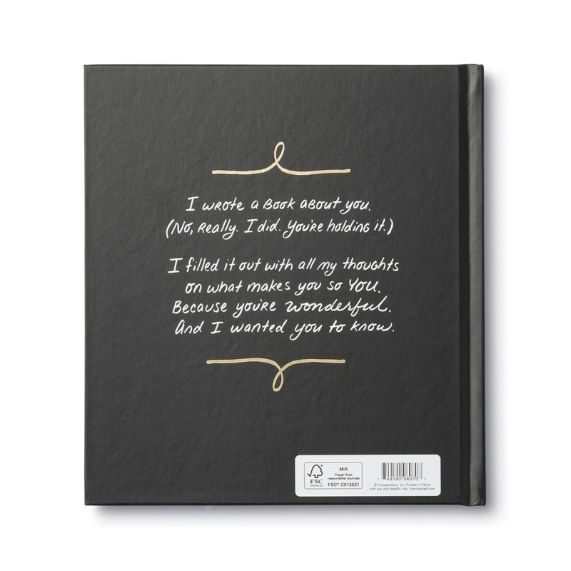 I Wrote A Book About You Journal - 2