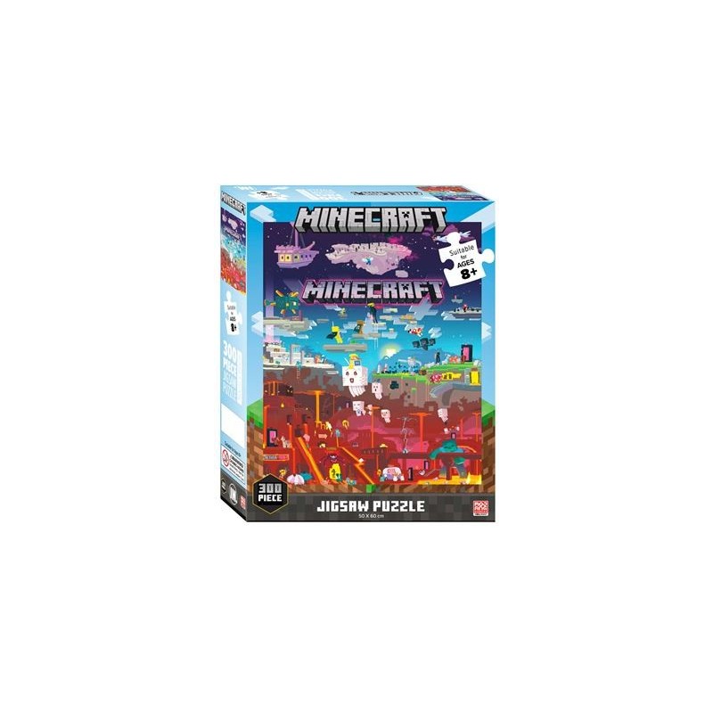 Minecraft Worldly 300 Piece Puzzle - 1