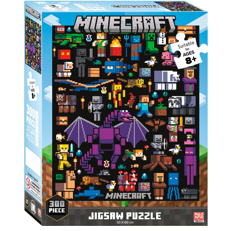 Minecraft Mobbery 300 Piece Puzzle - 1