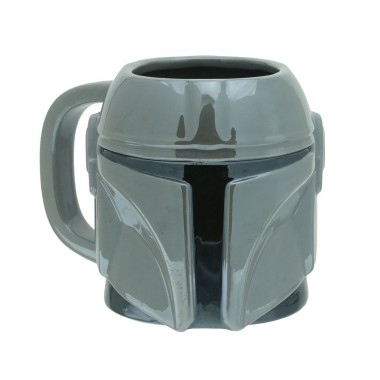Star Wars - The Mandalorian Mando Helmet Shaped Mug - 5