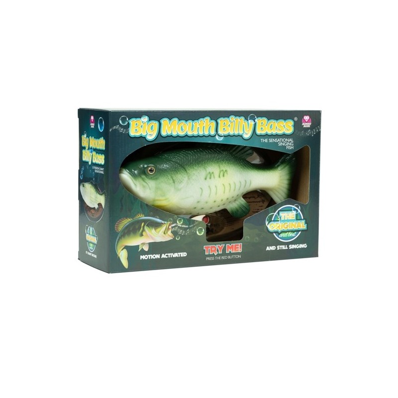 Billy Bass Singing Fish Wall Mount Plaque - 15th Anniversary Edition ...