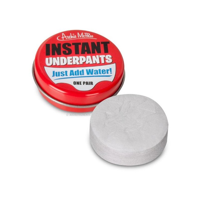 Instant Underpants - Just Add Water! - 1
