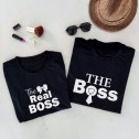 The Boss & The Real Boss Matching T-Shirt - 1