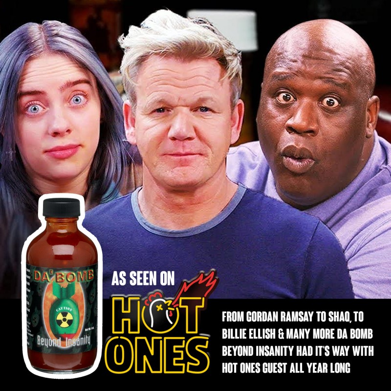 hot ones da bomb hot ones da bomb