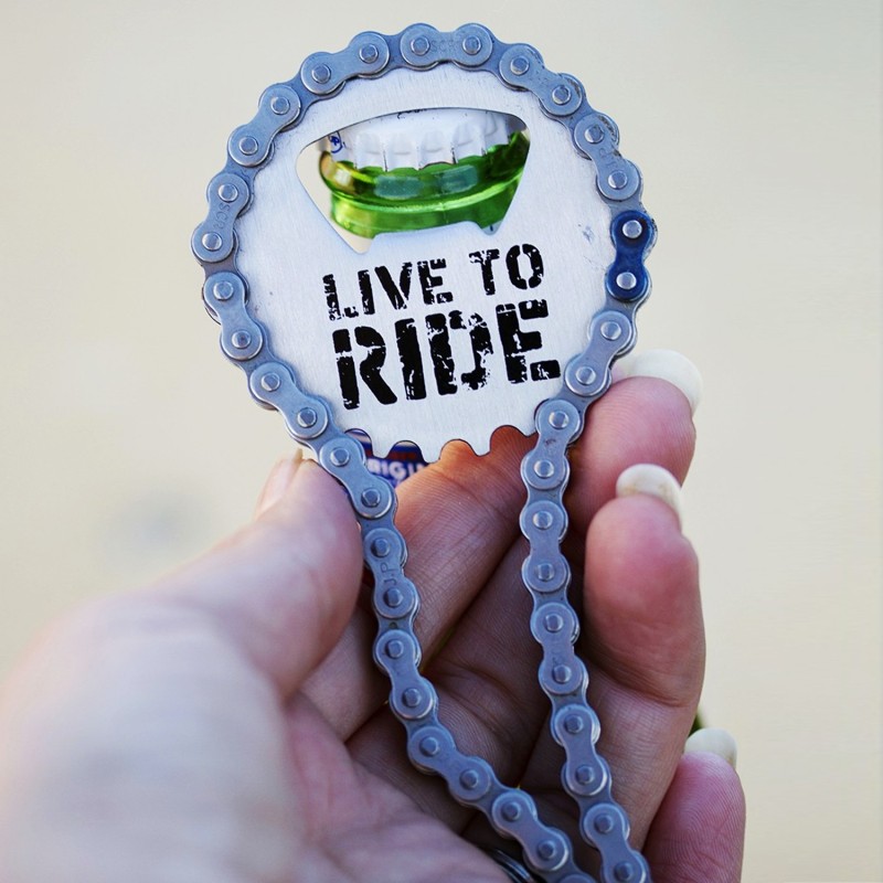 Bike Chain Bottle Opener