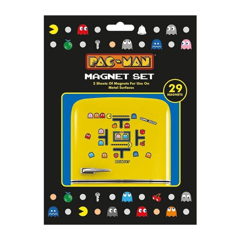 Pac-Man - Pixel Magnet Set - 1