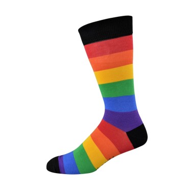 Men's Rainbow Proud Socks by Bamboozld - 1