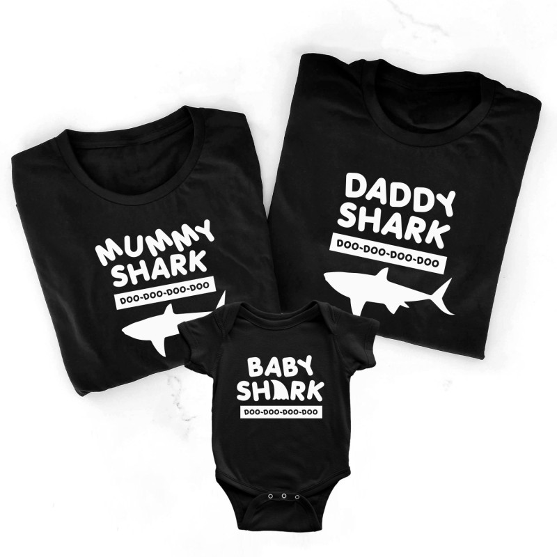 Daddy Shark T-Shirt - 1