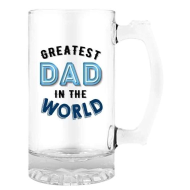 Greatest Dad In The World Premium Beer Stein - 1