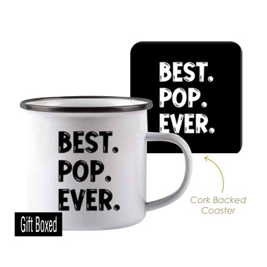 Best Pop Ever Mug and Coaster Set - 1