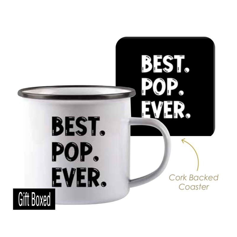 Best Pop Ever Mug and Coaster Set - 1