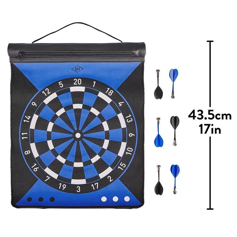 Roll Up Magnetic Reversible Dartboard by Gentlemen's Hardware - 4