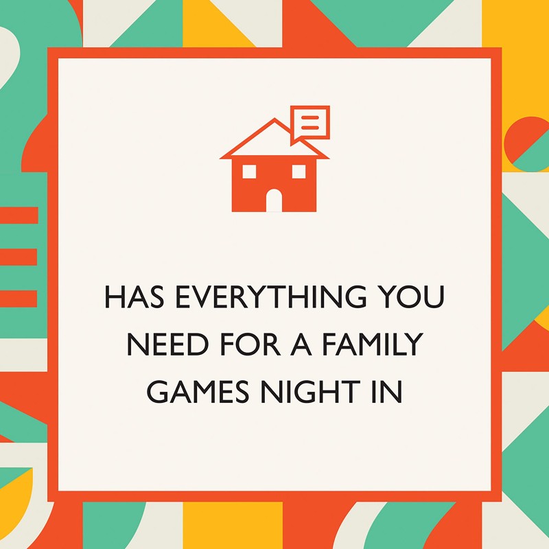 Family Game Night 3 Games in 1 Box by Games Room