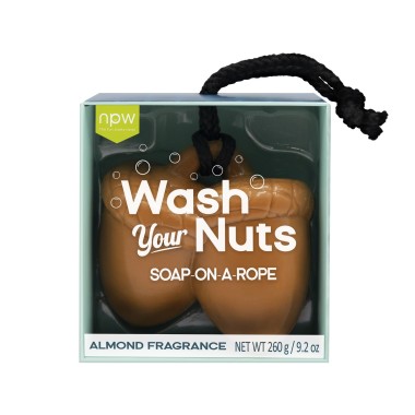 Wash Your Nuts Soap On A Rope - 1