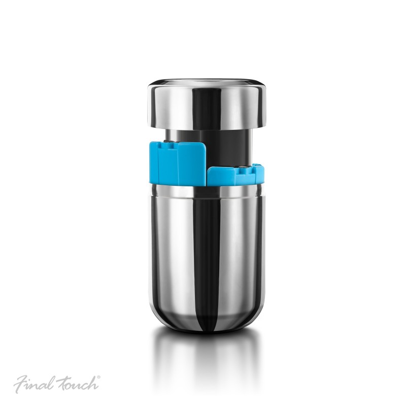 Stainless Steel Wine Chiller with Removable Freezer Packs by Final Touch - 3