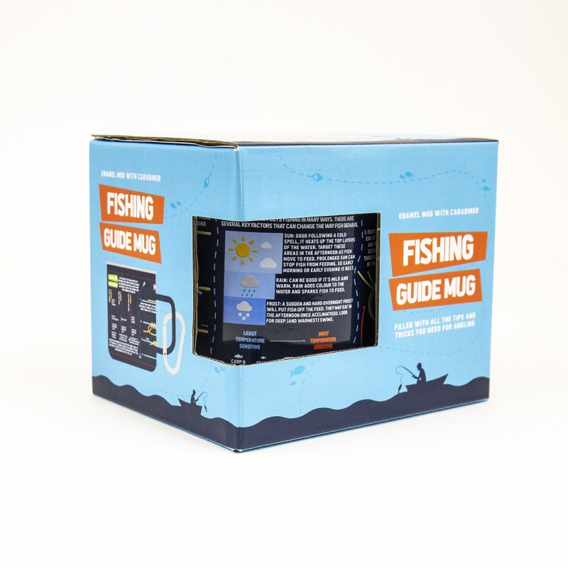 Fishing Guide Enamel Mug with Carabiner - 1