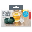 Golf Ball Ice Ball Moulds - Set of 2 - 3
