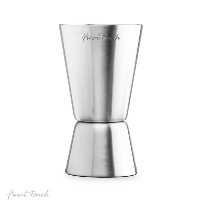 3 Piece Recipe Cocktail Shaker Bar Set by Final Touch