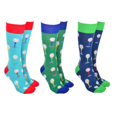 Golf Socks by Sock Society - 1 Pair - 1
