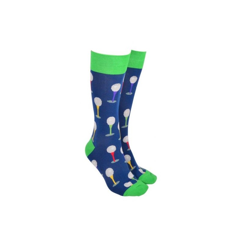 Golf Socks by Sock Society - 1 Pair - 3
