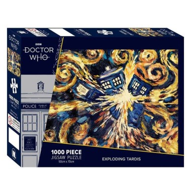 Doctor Who - Exploding Tardis 1000pc Jigsaw Puzzle - 1