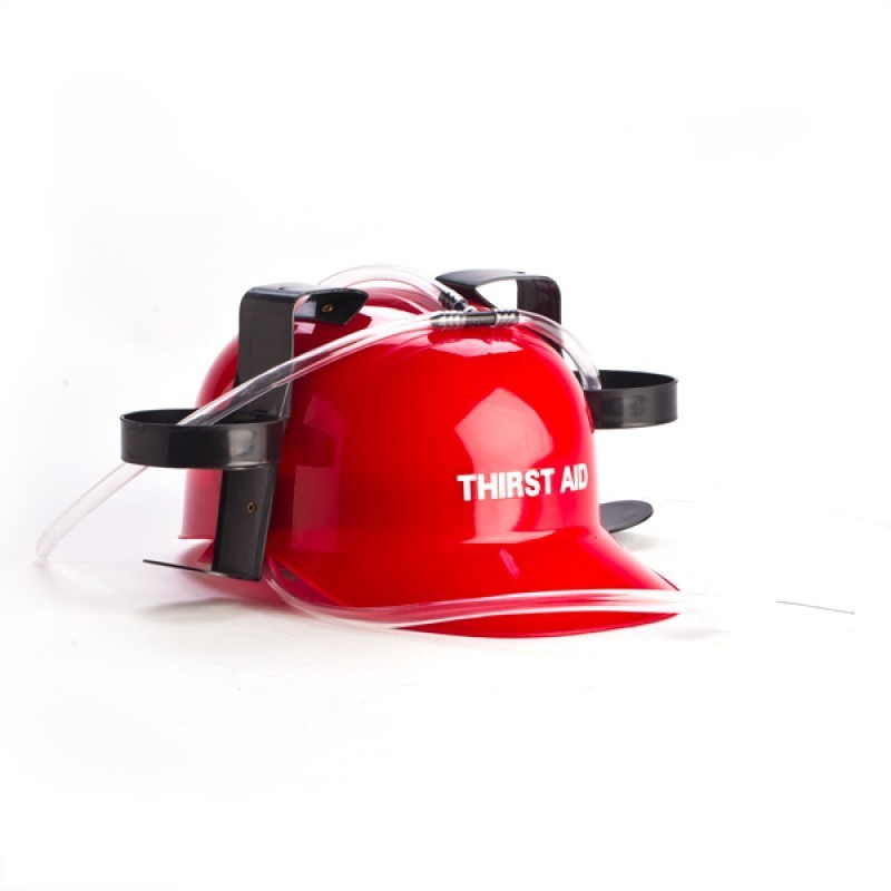 Thirst Aid Beer Helmet