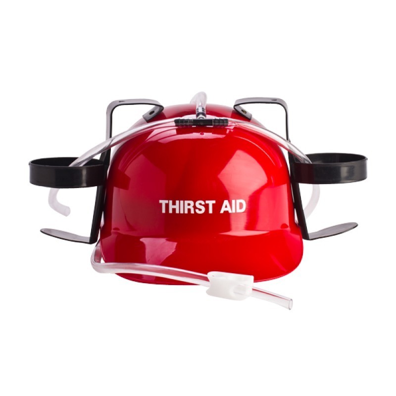 Stickie Bandits Lit Red Drink Helmet