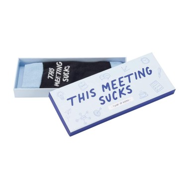 This Meeting Sucks Boxed Socks - 3