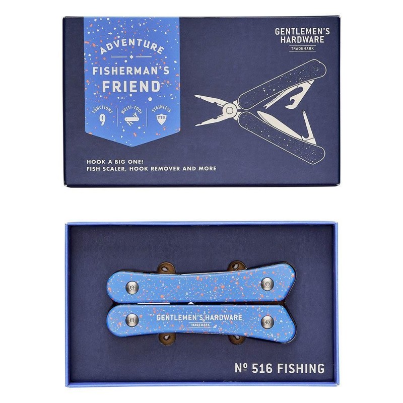 Fisherman's Friend Fishing MultiTool In Titanium Finish By Gentlemen's