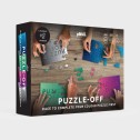 Puzzle Off Game - Race To Complete Your Colour Puzzle First - 1