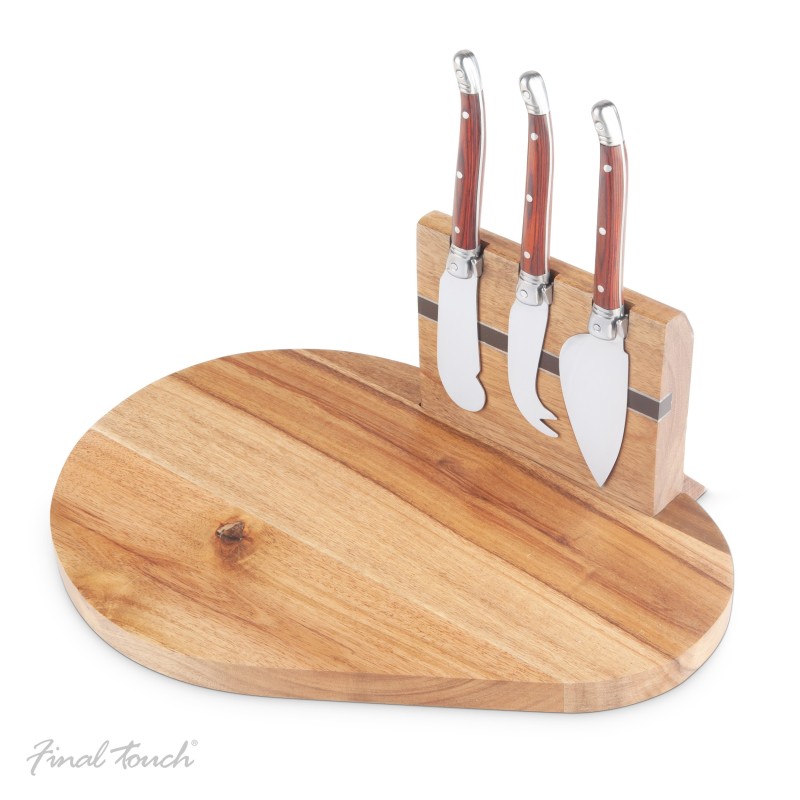 Five Piece Cheese Board Set by Final Touch