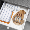 5 Piece Magnetic Cheese Board Set by Final Touch - 2