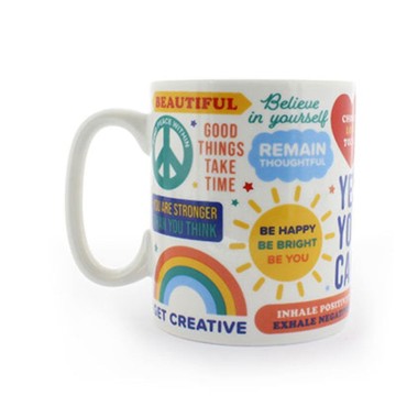Positive Affirmations Mug by Ginger Fox - 3