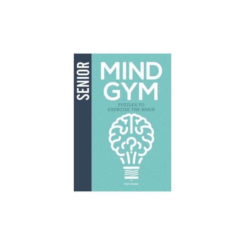 Senior Mind Gym Book - Puzzles To Exercise The Brain - 1
